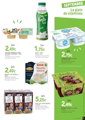 Promos Lait dans le catalogue "Le plein de vitamines" de NaturéO Lait en promo dans le catalogue NaturéO à la page 7
