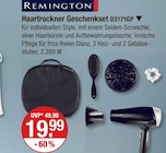 Haartrockner Geschenkset D3171GP im V-Markt Prospekt Haartrockner Geschenkset D3171GP von Remington im aktuellen V-Markt Prospekt für 19,99 €