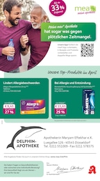 mea - meine apotheke Prospekt für Düsseldorf: "Unsere April-Angebote", 4 Seiten, 01.04.2026 - 30.04.2026