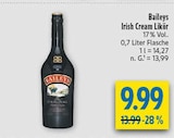 Aktuelles Irish Cream Likör Angebot bei diska in Erlangen ab 9,99 €
