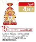 Sapin de Noël - La Fournée Dorée en promo chez Supermarchés Match Tourcoing à 4,50 €