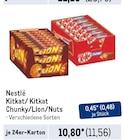 Kitkat, Kitkat, Chunky, Lion oder Nuts von Nestlé im aktuellen Metro Prospekt