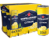 Eau gazeuse aromatisée citron - SAN PELLEGRINO dans le catalogue Supeco