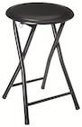 Tabouret pliant PVC noir - 5FIVE - Intermarché à Niort Tabouret pliant PVC noir - 5FIVE en promo chez Intermarché Niort à 6,99 €