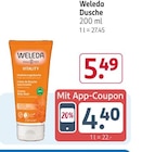 Dusche Angebote von Weleda bei Rossmann Freital für 5,49 €
