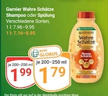 GLOBUS Roggentin - Wahre Schätze Shampoo Angebot im Prospekt Wahre Schätze Shampoo bei GLOBUS im Roggentin Prospekt für 1,79 €