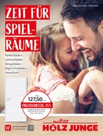 Holz Junge Prospekt "Zeit für Spielräume", 16 Seiten, für Agathenburg, 08.02.2020 - 29.02.2020 Holz Junge Prospekt "Zeit für Spielräume", 16 Seiten, für Agathenburg, 08.02.2020 - 29.02.2020