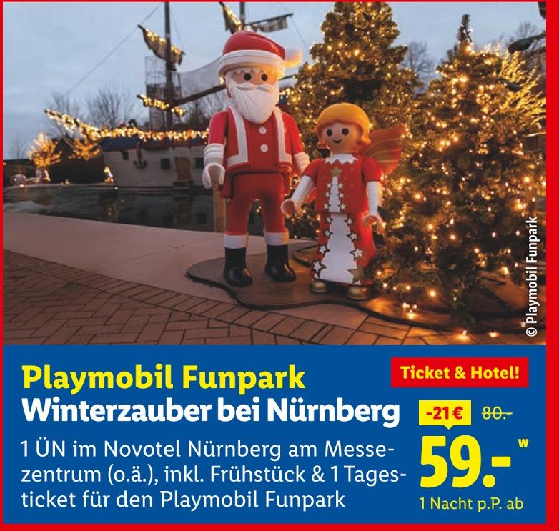Playmobil Funpark Winterzauber bei Nürnberg
