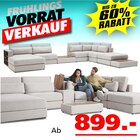 Creation Ecksofa Angebot im Seats and Sofas Prospekt Creation Ecksofa im Seats and Sofas Prospekt zum Preis von 899,00 €
