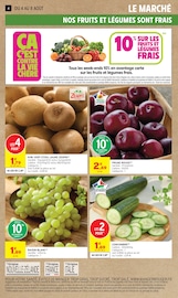 Promos Fruits Et Légumes dans le catalogue "-60% DE REMISE IMMÉDIATE SUR LE 2ÈME" de Intermarché Hyper Fruits Et Légumes en promo dans le catalogue Intermarché Hyper à la page 4