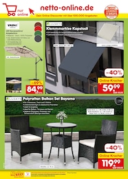 Gartenmöbelset Angebot & Preis im aktuellen Netto Marken-Discount Prospekt Gartenmöbelset Angebot im aktuellen Netto Marken-Discount Prospekt auf Seite 60