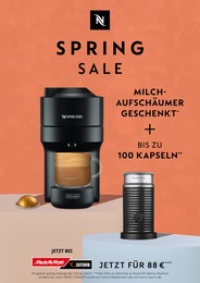 Nespresso Prospekt: "Spring Sale", 2 Seiten, 31.03.2023 - 09.04.2023