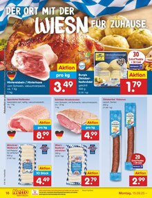 Mettwurst im Netto Marken-Discount Prospekt "Aktuelle Angebote" mit 60 Seiten (Kiel)