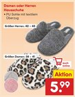 Damen oder Herren Hausschuhe bei Netto Marken-Discount im Prospekt "" für 5,99 €