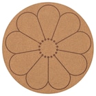 Tischset Kork/gemustert Blume von SVARTVIDE für 3,39 € bei IKEA im Angebot Tischset Kork/gemustert Blume von SVARTVIDE im aktuellen IKEA Prospekt