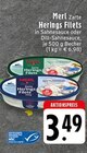 Zarte Herings Filets Angebote von Merl bei EDEKA Krefeld für 3,49 €