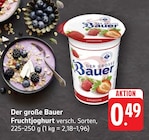 Der große Bauer Fruchtjoghurt bei EDEKA im Weilheim Prospekt für 0,49 €