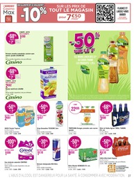 Prix et réduction Bière blonde dans le prospectus Casino Supermarchés en cours Offre Bière blonde dans le catalogue Casino Supermarchés du moment à la page 27