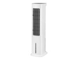 Rafraîchisseur d'air avec timer 7 H. 5 L blanc 55W - H. 85 x l. 23 cm en promo à 99,50 € chez Brico Dépôt Rafraîchisseur d'air avec timer 7 H. 5 L blanc 55W - H. 85 x l. 23 cm dans le catalogue Brico Dépôt