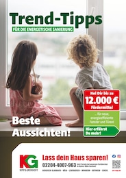 Kipp & Grünhoff Prospekt für Düsseldorf mit 13 Seiten Kipp & Grünhoff Prospekt für Düsseldorf: "Trend-Tipps für die energetische Sanierung", 13 Seiten, 09.05.2025 - 18.05.2025