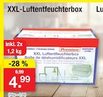 XXL-Luftentfeuchterbox im Angebot bei Zimmermann in Mainz XXL-Luftentfeuchterbox Angebote von Premium bei Zimmermann Mainz für 4,99 €