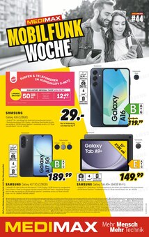 MEDIMAX Werneuchen Prospekt der aktuellen Woche, gültig von 24.10.2025 bis 31.10.2025 Aktueller MEDIMAX Werneuchen Prospekt "MEDIMAX MOBILFUNKWOCHE" mit 10 Seiten