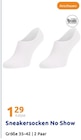 Sneakersocken No Show Angebote bei Action Pforzheim für 1,29 €