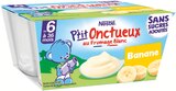 P'tit Brassé Sans Sucres Ajoutés Dès 6 Mois Banane Fraise - NESTLE en promo chez Intermarché Super P'tit Brassé Sans Sucres Ajoutés Dès 6 Mois Banane Fraise - NESTLE dans le catalogue Intermarché Super