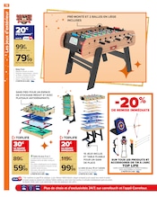 Baby-Foot Angebote im Prospekt "LA SAISON DES JOUETS EST OUVERTE" von Carrefour auf Seite 76