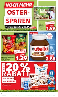 Nutella im Kaufland Prospekt "Aktuelle Angebote" mit 56 Seiten (Pirmasens)