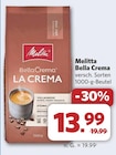 Bella Crema Angebote von Melitta bei combi Emden für 13,99 €