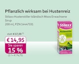 Hustenstiller Isländisch Moos Erwachsene Sirup bei mea - meine apotheke im Prospekt "" für 14,95 €