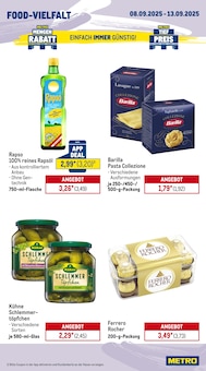 Barilla im METRO Prospekt "Wochenangebote + Markets" mit 27 Seiten (Stuttgart)