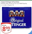 OeTea Eistee im Angebot bei GLOBUS in Rodgau OeTea Eistee Angebote von Original Oettinger bei GLOBUS Rodgau für 8,99 €