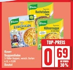 Eiskönigin Suppe oder Buchstaben Suppe oder Hühnersuppe von Knorr im aktuellen EDEKA Prospekt für 0,69 €