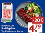 Schälrippchen Angebote von MEINE METZGEREI bei ALDI SÜD Erftstadt für 4,79 €