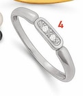 bague diamants 0,02 ct, taille 54, or gris 1,34 g dans le catalogue E.Leclerc