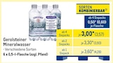 Mineralwasser im Angebot bei METRO in Düren Mineralwasser Angebote von Gerolsteiner bei METRO Düren für 3,57 €