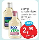 Waschmittel Wolle & Feines von Ecover für 2,99 € bei budni im Angebot Waschmittel Wolle & Feines von Ecover im aktuellen budni Prospekt