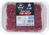 Promo Viande hachée pur bœuf 5% M.G. CARREFOUR Le Marché à 6,69 € dans le catalogue Carrefour Market à Réméréville
