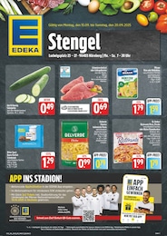 EDEKA Prospekt für Nürnberg: "Wir lieben Lebensmittel!", 8 Seiten, 15.09.2025 - 20.09.2025