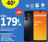 Smartphone Galaxy A16 - E.Leclerc à Palaiseau Smartphone Galaxy A16 en promo chez E.Leclerc Palaiseau à 179,90 €