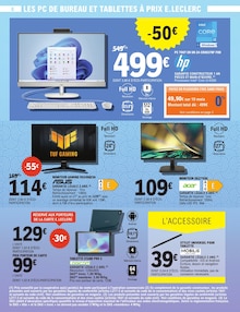 Promo Souris D'ordinateur dans le catalogue E.Leclerc du moment à la page 8
