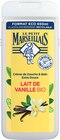 Crème de douche et bain extra douce lait de vanille bio - LE PETIT MARSEILLAIS dans le catalogue Intermarché Super