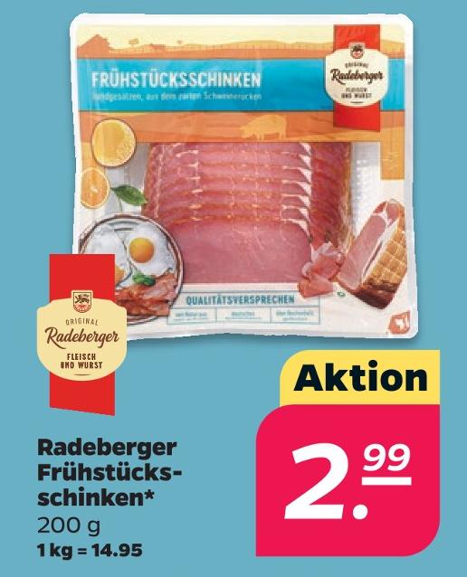 Frühstücksschinken