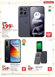 Prix et réduction Téléphonie dans le prospectus Auchan Hypermarché en cours Offre Téléphonie dans le catalogue Auchan Hypermarché du moment à la page 61