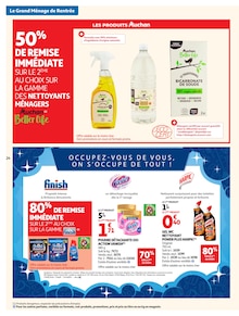 Promotion Tablettes lave-Vaisselle dans le prospectus Auchan Hypermarché, valable du 08/09/2026 au 20/09/2026 Promo Tablettes lave-Vaisselle dans le catalogue Auchan Hypermarché du moment à la page 24