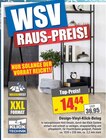 Design-Vinyl-Klick-Belag bei wohnen & sparen Stelter im Warendorf Prospekt für 14,44 €