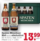 Münchner Hell Angebote von Spaten bei E center Rastatt für 13,99 €