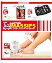 Epilation Angebote im Prospekt "ARRIVAGES MASSIFS : C’est le moment d’en profiter !" von Carrefour Epilation Angebote im Prospekt "ARRIVAGES MASSIFS : C’est le moment d’en profiter !" von Carrefour auf Seite 10